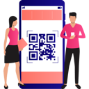 پیش‌نمایش فایل boy-is-working-on-the-qr-code-on-mobile-10790815 از پک کیوآر کد