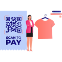 پیش‌نمایش فایل female-is-scanning-code-for-shopping-payment-10790817 از پک کیوآر کد