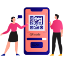پیش‌نمایش فایل people-are-scanning-codes-10790806 از پک کیوآر کد