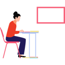 پیش‌نمایش فایل girl-is-studying-in-class-10773266 از پک دانشگاه