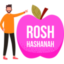پیش‌نمایش فایل boy-displaying-fruit-for-rosh-hashanah-10772456 از پک روش هشانا (سال نو یهودی)