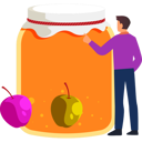 پیش‌نمایش فایل boy-is-pointing-at-the-honey-jar-10772457 از پک روش هشانا (سال نو یهودی)