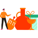 پیش‌نمایش فایل boy-is-showing-gift-for-rosh-hashanah-10772482 از پک روش هشانا (سال نو یهودی)