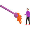 پیش‌نمایش فایل boy-is-showing-honey-on-honey-dipper-10772472 از پک روش هشانا (سال نو یهودی)