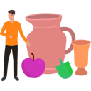 پیش‌نمایش فایل boy-is-showing-the-pots-10772486 از پک روش هشانا (سال نو یهودی)
