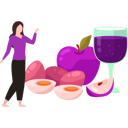 پیش‌نمایش فایل girl-is-eating-her-breakfast-10772451 از پک روش هشانا (سال نو یهودی)