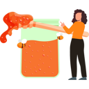 پیش‌نمایش فایل girl-is-pointing-at-the-honey-10772475 از پک روش هشانا (سال نو یهودی)