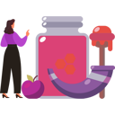 پیش‌نمایش فایل girl-is-pointing-at-the-honey-jar-10772473 از پک روش هشانا (سال نو یهودی)