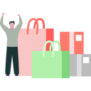 پیش‌نمایش فایل boy-is-being-happy-after-shopping-10767280 از پک سفارش آنلاین
