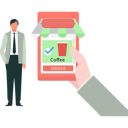پیش‌نمایش فایل boy-is-ordering-coffee-online-10767330 از پک سفارش آنلاین