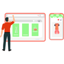 پیش‌نمایش فایل boy-is-searching-for-online-shopping-10767360 از پک سفارش آنلاین