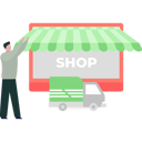 پیش‌نمایش فایل boy-is-showing-the-online-shop-10767275 از پک سفارش آنلاین
