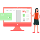پیش‌نمایش فایل girl-is-paying-online-for-products-purchased-10767258 از پک سفارش آنلاین