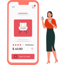 پیش‌نمایش فایل girl-is-using-mobile-phone-to-buy-online-sofa-10767283 از پک سفارش آنلاین