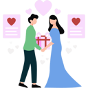 پیش‌نمایش فایل boy-is-giving-a-gift-to-a-girl-10752937 از پک دوستیابی آنلاین