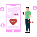 پیش‌نمایش فایل boy-is-searching-for-matches-on-mobile-10752936 از پک دوستیابی آنلاین