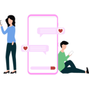 پیش‌نمایش فایل girl-and-a-boy-are-chatting-online-10752931 از پک دوستیابی آنلاین