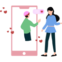 پیش‌نمایش فایل girl-is-chatting-with-a-boy-online-10752933 از پک دوستیابی آنلاین