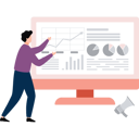 پیش‌نمایش فایل boy-is-showing-graph-on-monitor-10749272 از پک استراتژی‌های بازاریابی