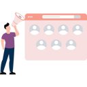 پیش‌نمایش فایل businessman-makes-recruitment-announcement-10749236 از پک استراتژی‌های بازاریابی
