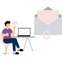 پیش‌نمایش فایل employee-does-email-marketing-10749232 از پک استراتژی‌های بازاریابی