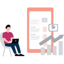 پیش‌نمایش فایل employee-is-analyzing-business-data-10749281 از پک استراتژی‌های بازاریابی