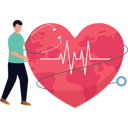 پیش‌نمایش فایل boy-is-showing-heart-beat-waves-10748997 از پک روز جهانی قلب