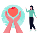 پیش‌نمایش فایل girl-is-showing-the-care-of-the-heart-10748992 از پک روز جهانی قلب