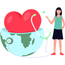 پیش‌نمایش فایل girl-shows-a-stethoscope-to-the-heart-10748975 از پک روز جهانی قلب
