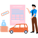 پیش‌نمایش فایل boy-takes-car-loan-from-bank-10749167 از پک عملیات وام‌دهی