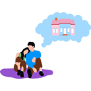 پیش‌نمایش فایل couple-is-thinking-of-buying-a-new-house-10749206 از پک عملیات وام‌دهی