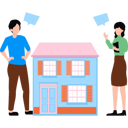 پیش‌نمایش فایل couple-plans-to-buy-to-new-house-on-loan-10749188 از پک عملیات وام‌دهی