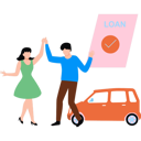 پیش‌نمایش فایل couple-takes-loan-on-new-car-10749205 از پک عملیات وام‌دهی