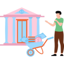 پیش‌نمایش فایل customer-takes-bank-loan-10749179 از پک عملیات وام‌دهی