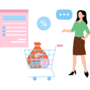 پیش‌نمایش فایل girl-is-showing-online-shopping-10749150 از پک عملیات وام‌دهی
