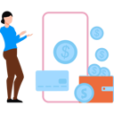 پیش‌نمایش فایل girl-is-transferring-money-in-her-wallet-10749149 از پک عملیات وام‌دهی