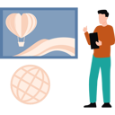 پیش‌نمایش فایل boy-is-giving-weather-forecast-news-10749038 از پک روزنامه‌نگار