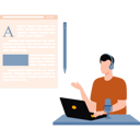 پیش‌نمایش فایل boy-is-reading-webpage-10749076 از پک روزنامه‌نگار
