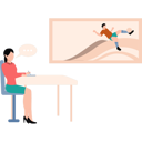 پیش‌نمایش فایل female-is-watching-online-news-10749055 از پک روزنامه‌نگار