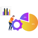 پیش‌نمایش فایل boy-setting-up-business-pie-graph-10773077 از پک آمار