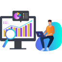 پیش‌نمایش فایل boy-showing-increase-in-bar-graph-on-monitor-10773030 از پک آمار
