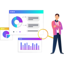 پیش‌نمایش فایل business-looking-for-pie-chart-on-web-page-10773102 از پک آمار