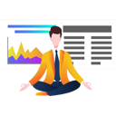پیش‌نمایش فایل businessman-doing-meditation-10773094 از پک آمار