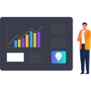 پیش‌نمایش فایل businessman-telling-about-business-analytics-10773045 از پک آمار