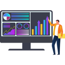 پیش‌نمایش فایل man-explaining-about-business-analytics-10773031 از پک آمار