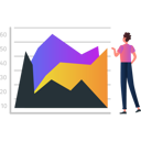 پیش‌نمایش فایل man-looking-at-graph-of-business-finance-rates-10773074 از پک آمار