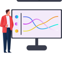 پیش‌نمایش فایل man-looking-at-line-graph-on-screen-10773060 از پک آمار