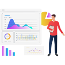 پیش‌نمایش فایل man-showing-the-graph-on-web-page-10773027 از پک آمار