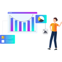 پیش‌نمایش فایل man-showing-the-slope-of-bar-graph-on-web-page-10773071 از پک آمار