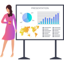 پیش‌نمایش فایل woman-giving-business-presentation-10773104 از پک آمار